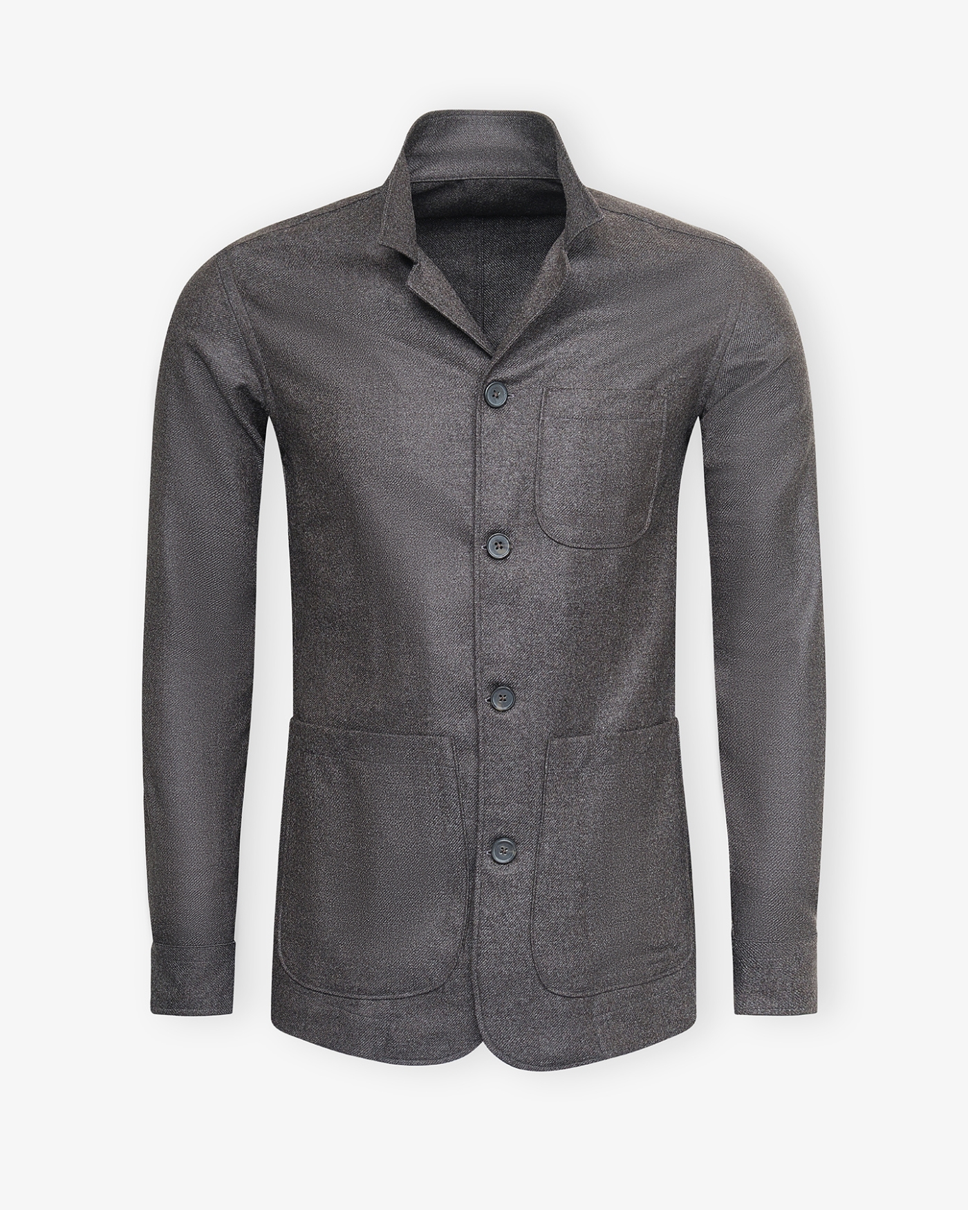 LHDA x Loro Piana - Shirt jacket wool and cashmere - Brown