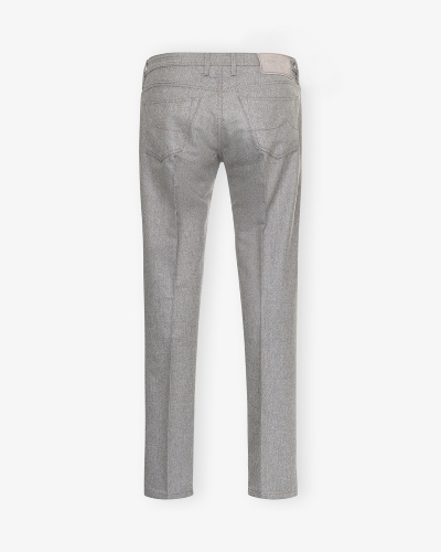 Jacob Cohën - Trousers Bard flannel - Greige
