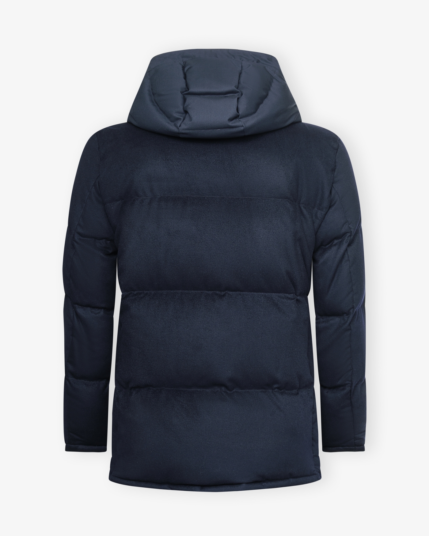 Kiton - Padded parka - Baby cashmere - Navy