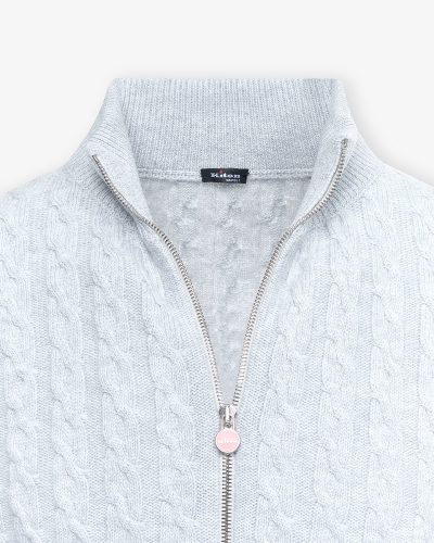 Kiton - Vest full zip - Cashmere - Grey
