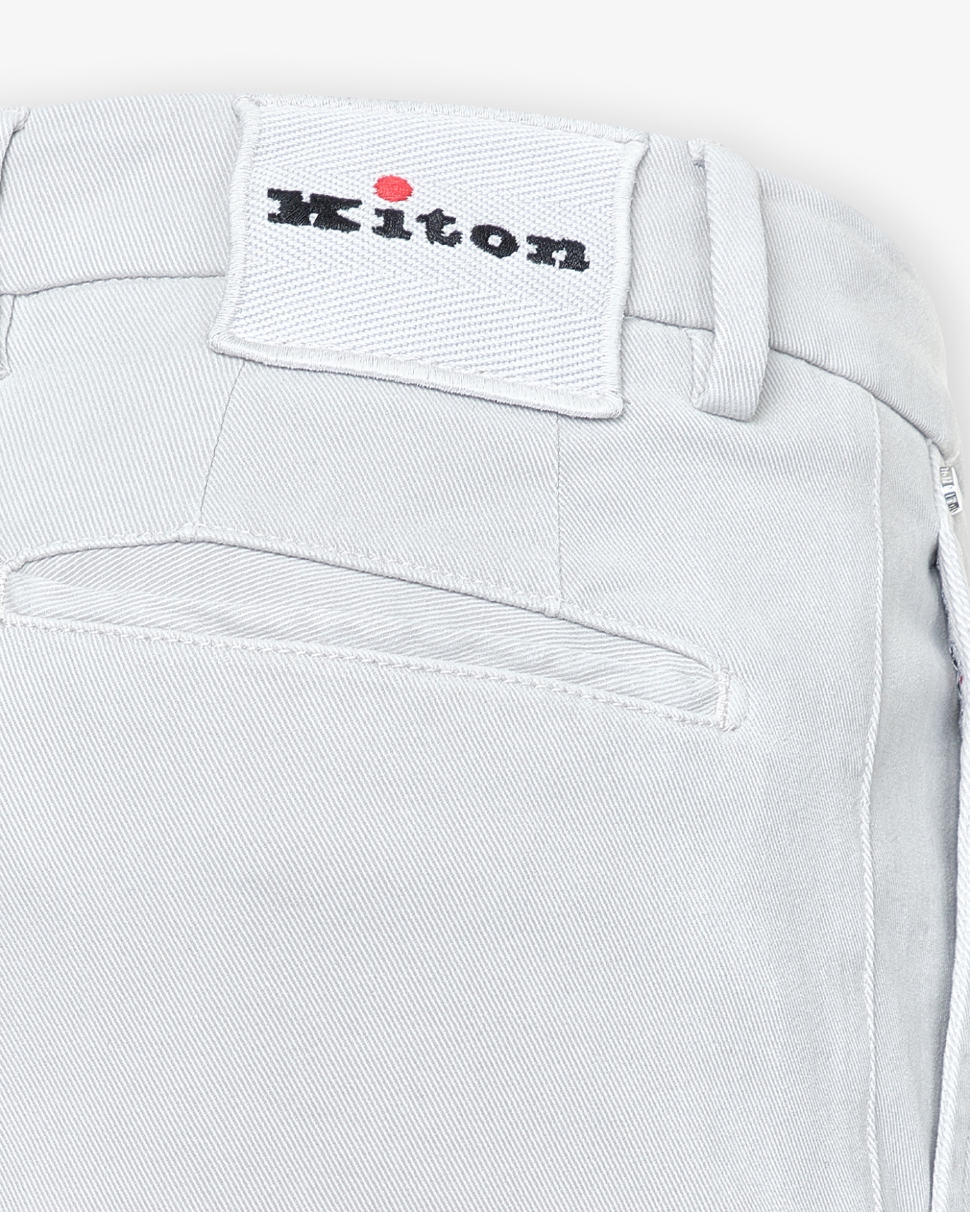 Kiton - Trousers cotton stretch - Grey