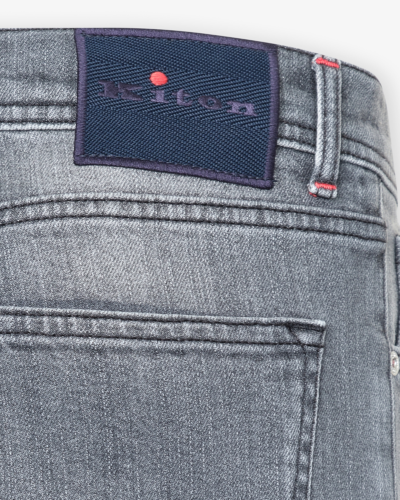 Kiton - Jeans cotton stretch - Grey