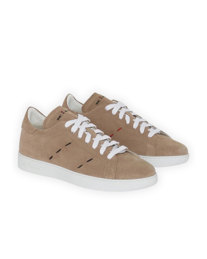 KITON Kiton - Calfskin sneakers - Taupe