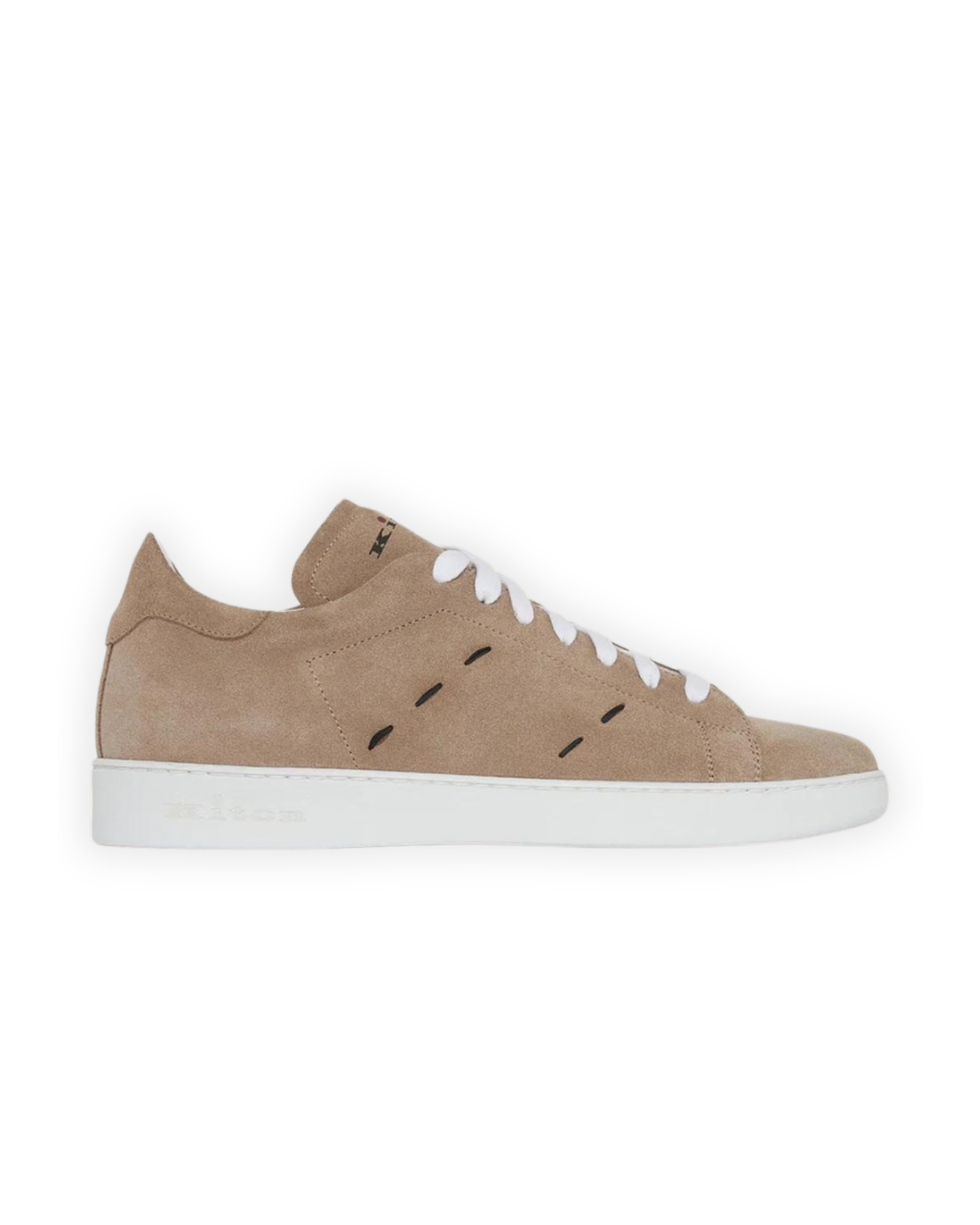 Kiton - Calfskin sneakers - Taupe