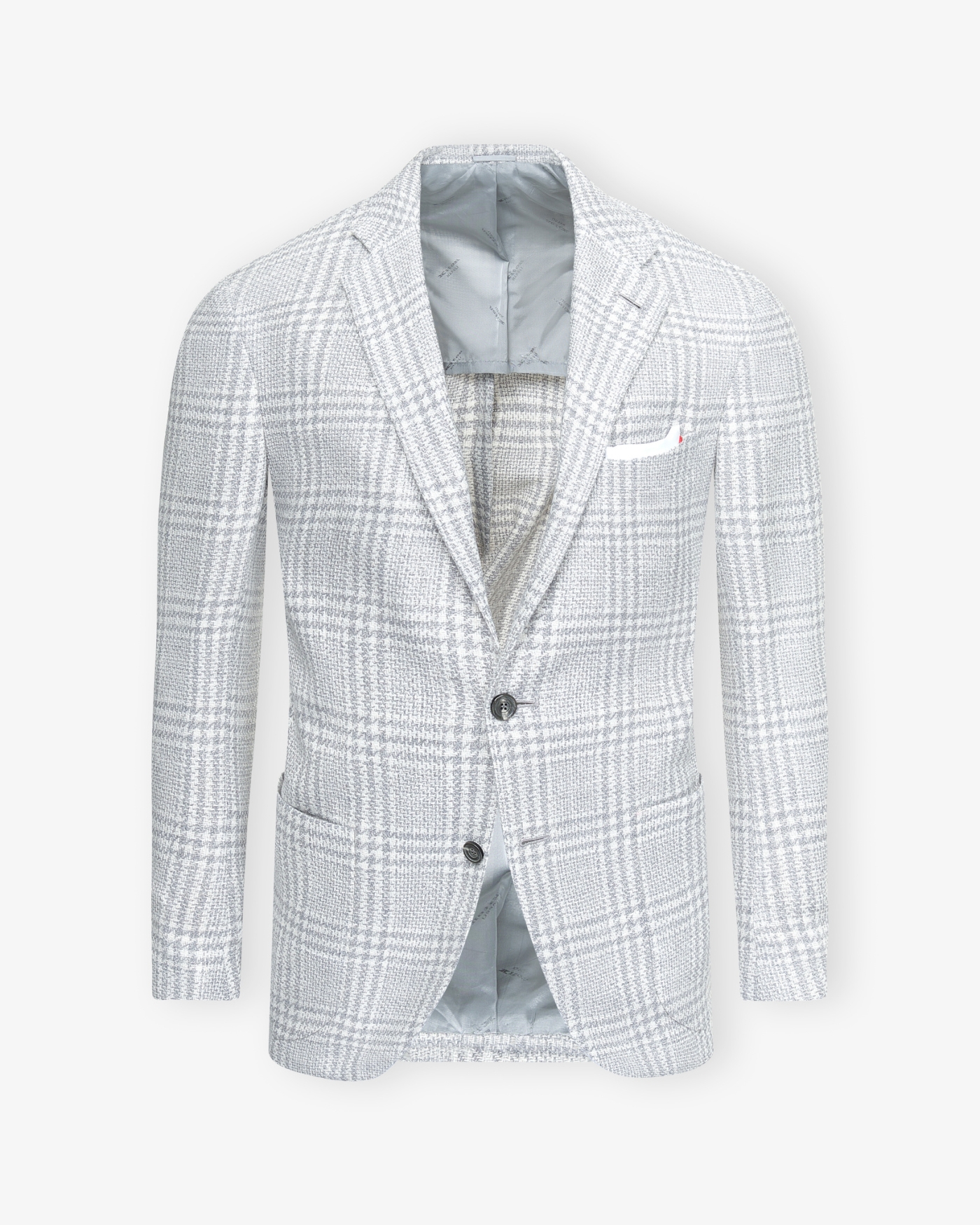 Kiton - Jacket unconstructed - Cashmere silk - Grey
