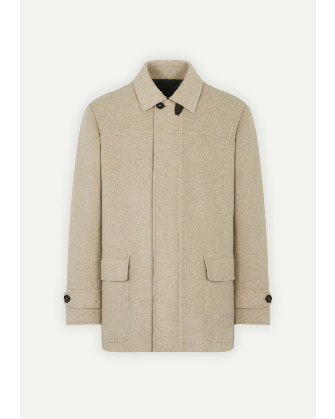 Brioni - Cashmere double-splittable field jacket - Beige