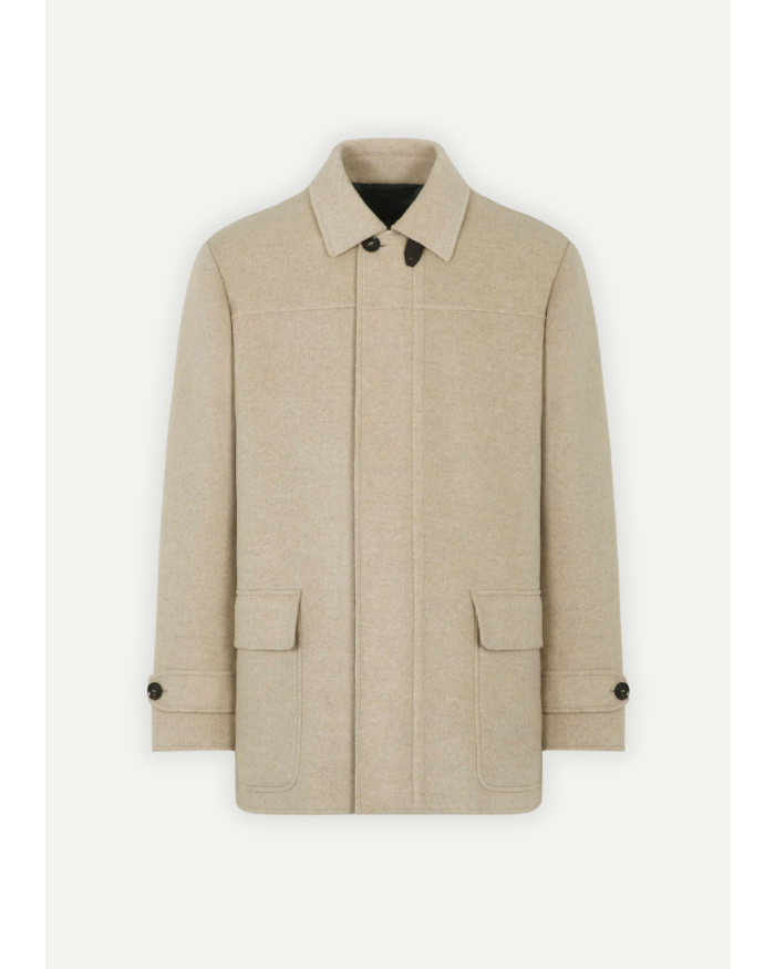 BRIONI Brioni - Cashmere double-splittable field jacket - Beige