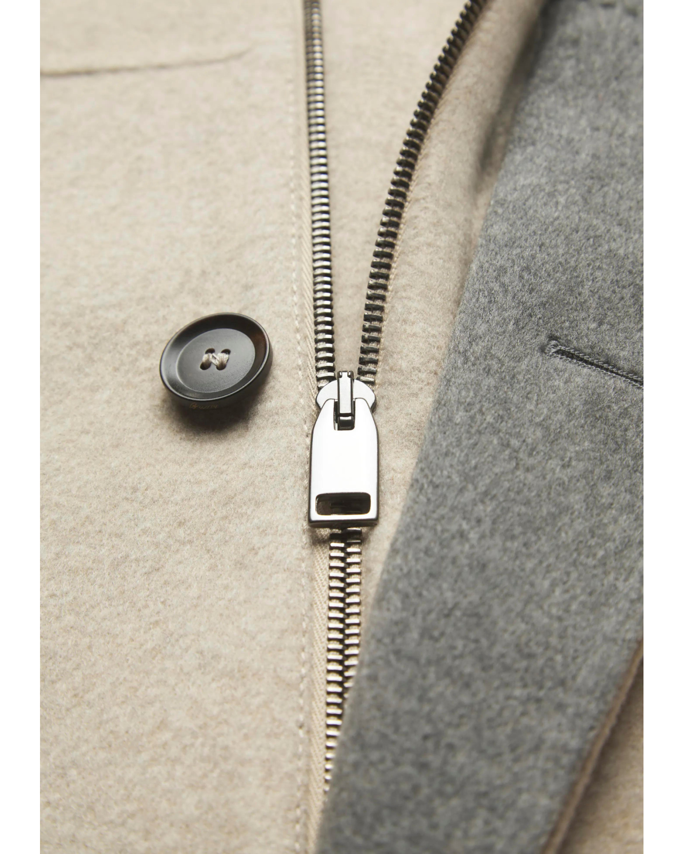 Brioni - Cashmere double-splittable field jacket - Beige