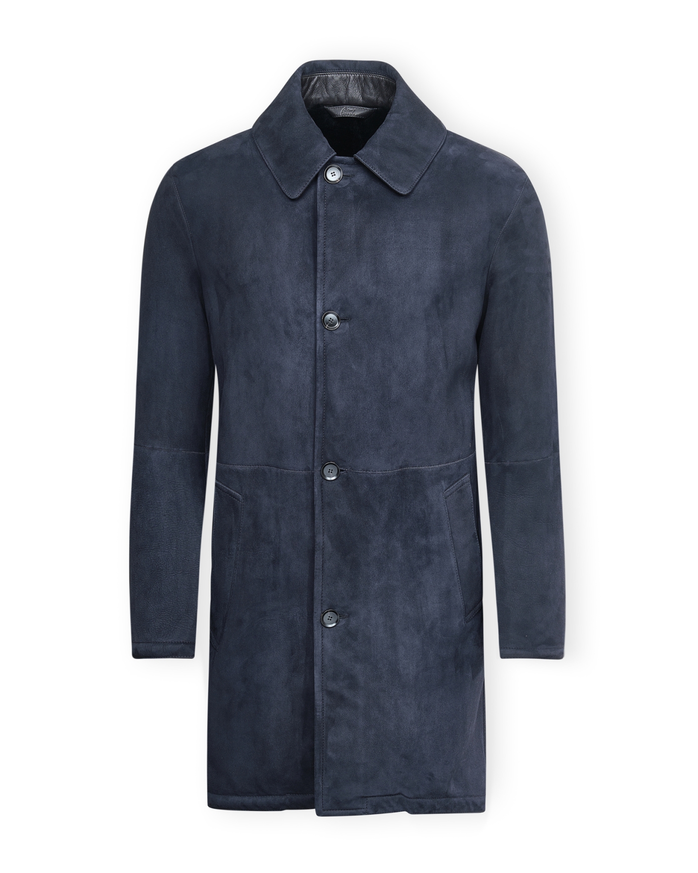Brioni - Shearling coat lambskin - Navy