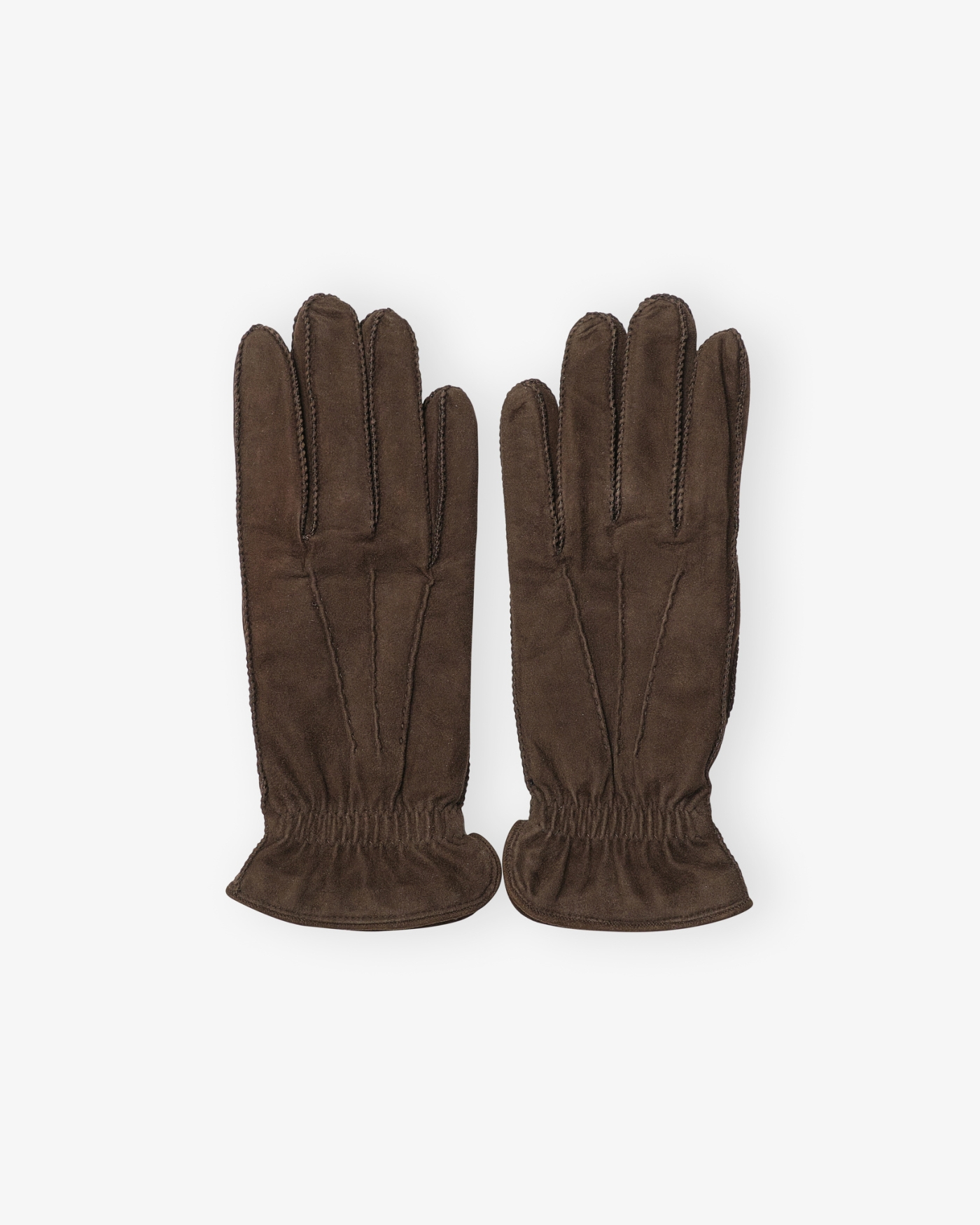 Doriani Cashmere - Gloves lambskin and cashmere - Brown