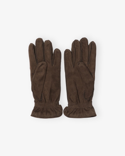 Doriani Cashmere - Gloves lambskin and cashmere - Brown