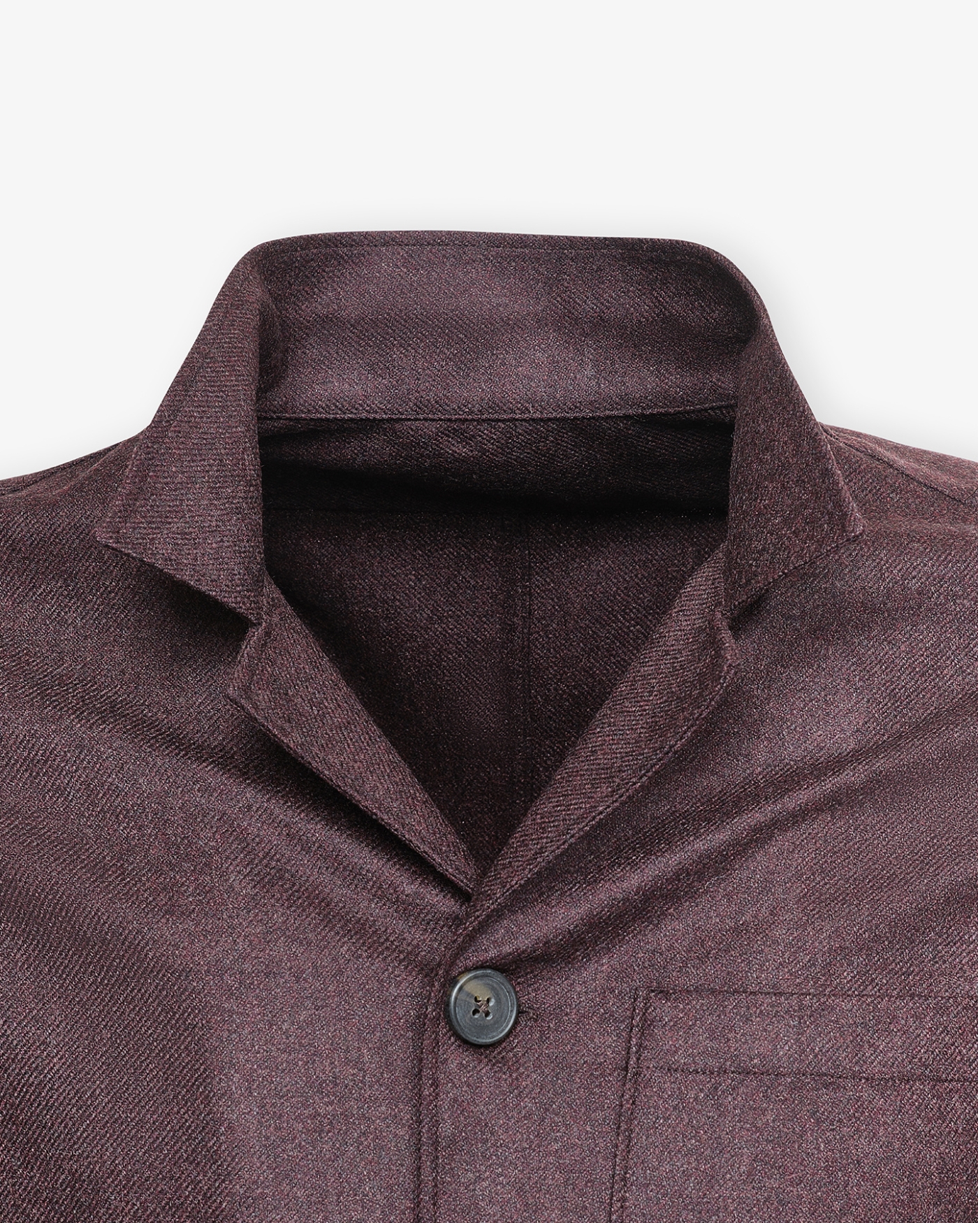 LHDA x Loro Piana - Shirt jacket wool and cashmere - Bordeaux