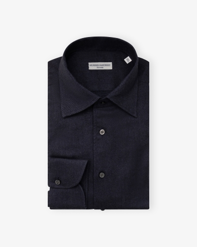 LHDA - Shirt flannel modern fit - Navy