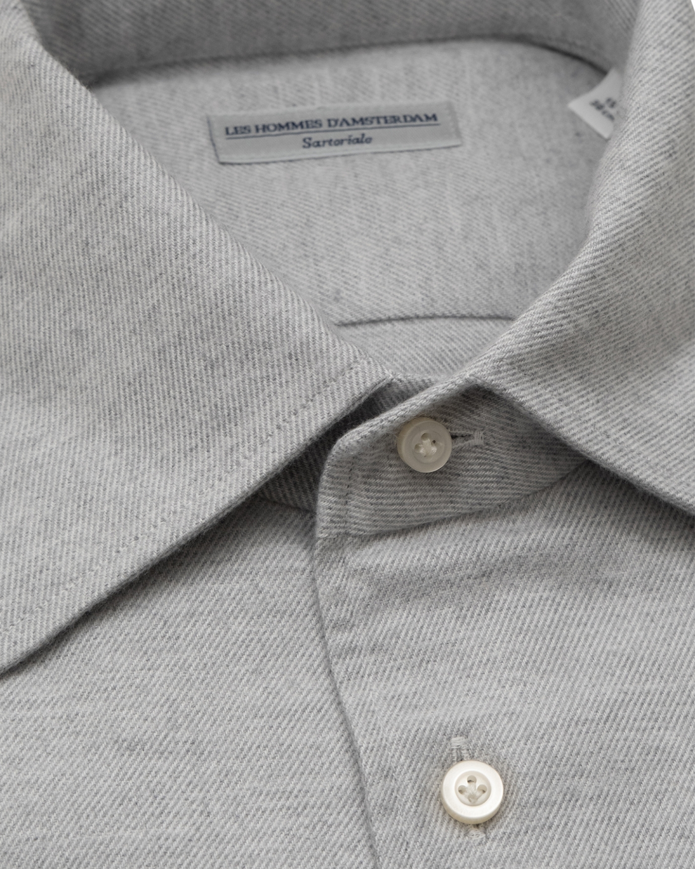 LHDA - Shirt flannel modern fit - Light grey