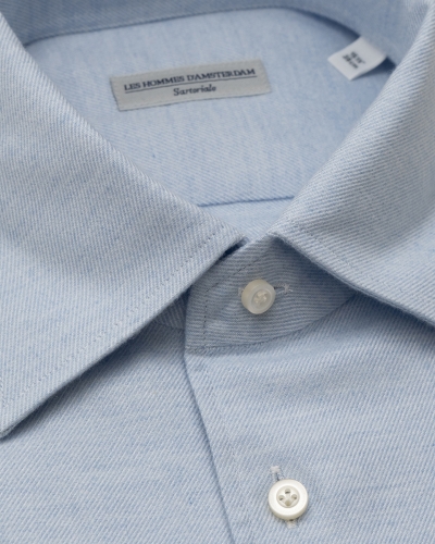 LHDA - Shirt flannel modern fit - Light blue