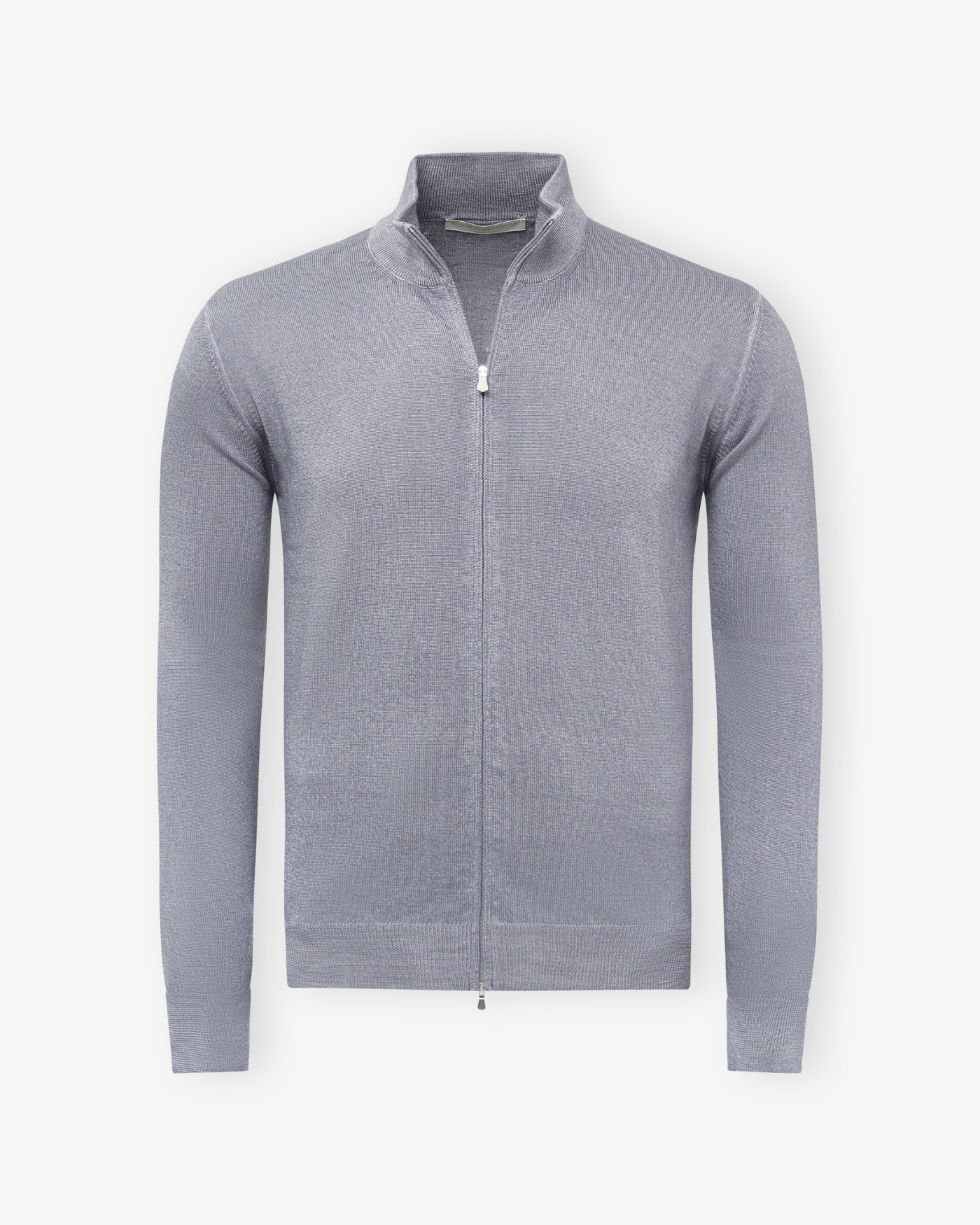 LHDA - Vest full zip - Virgin wool - Washed grey