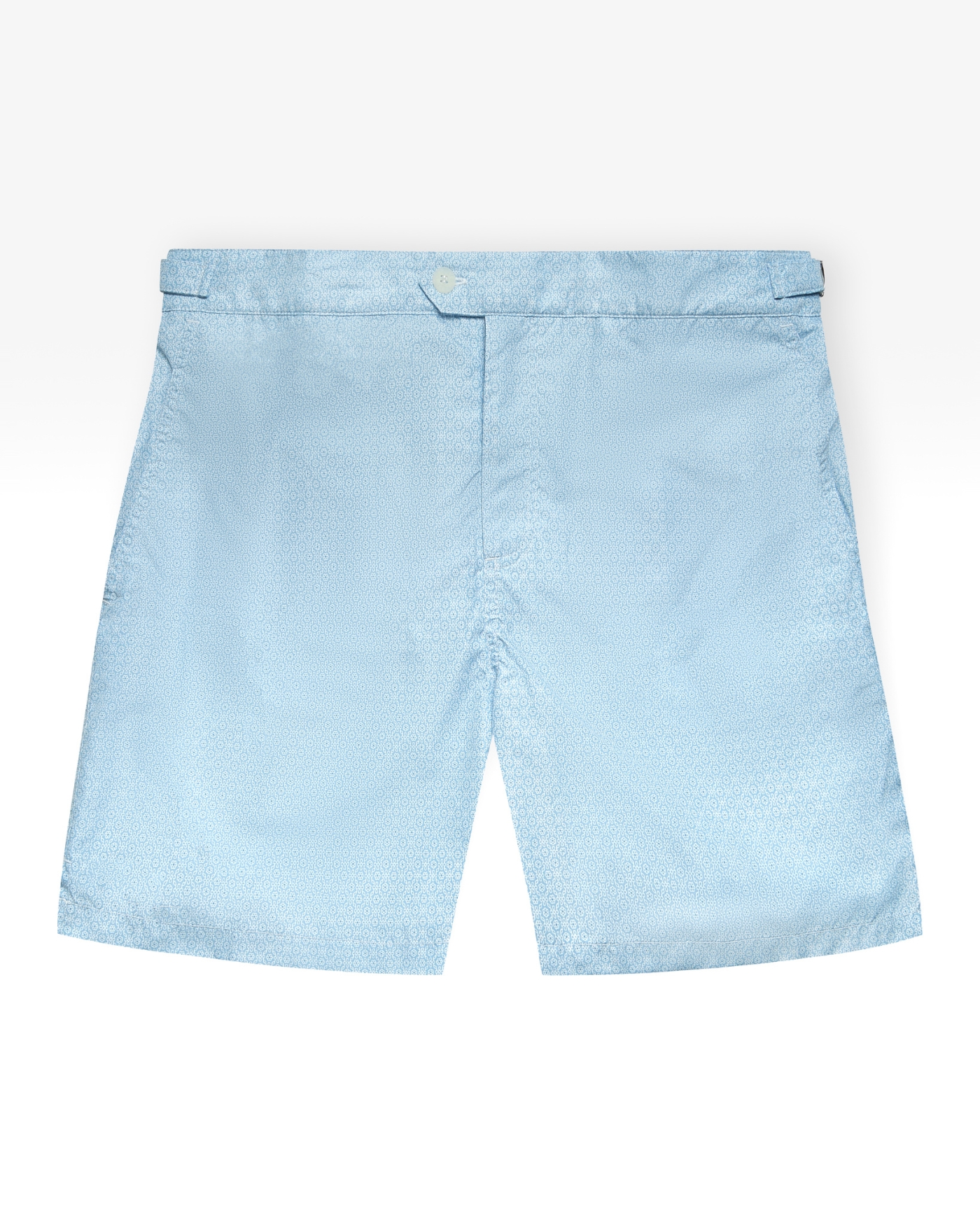 Swimtrunk Daniel - Light blue pattern