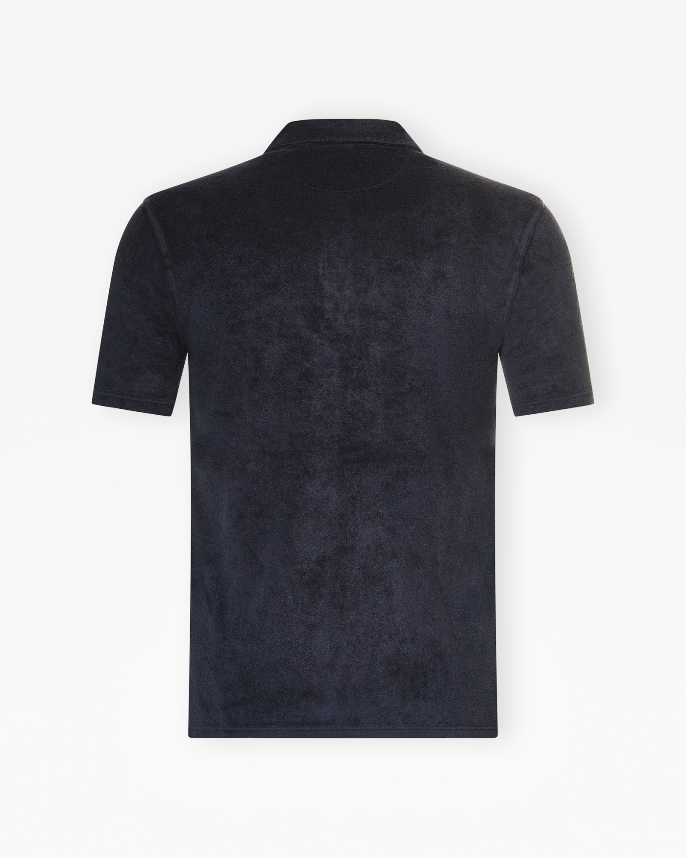 Fedeli - Terry cloth - Polo short sleeve - Navy