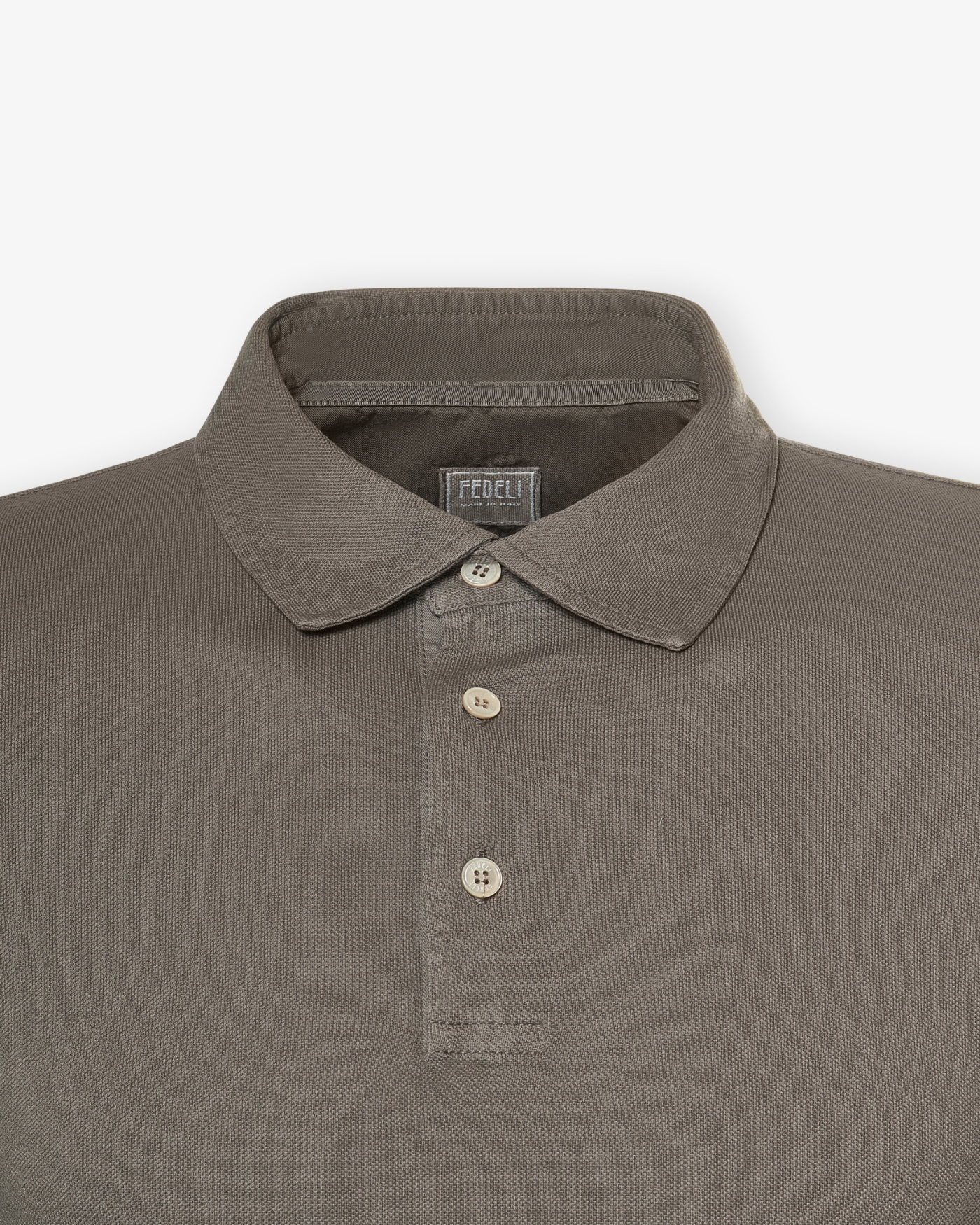 Fedeli - Polo short sleeve - Taupe