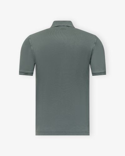 Fedeli - Polo short sleeve - Dark olive