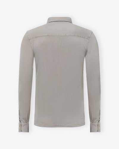 Fedeli - Shirt Jason - Jersey - Taupe