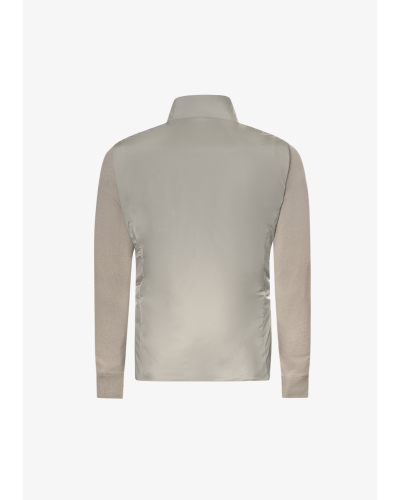 MooRER - Bomber jacket with detachable sleeves - Taupe