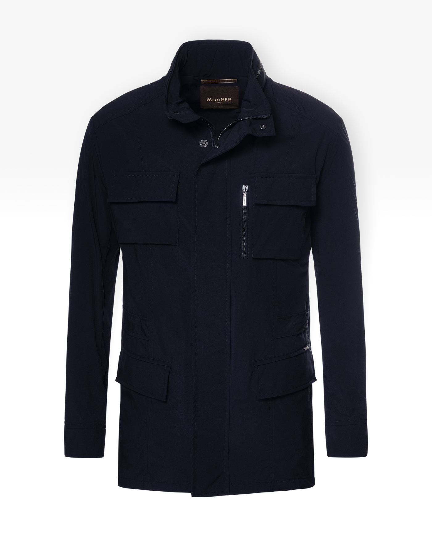 MooRER - Field stretch coat - Navy