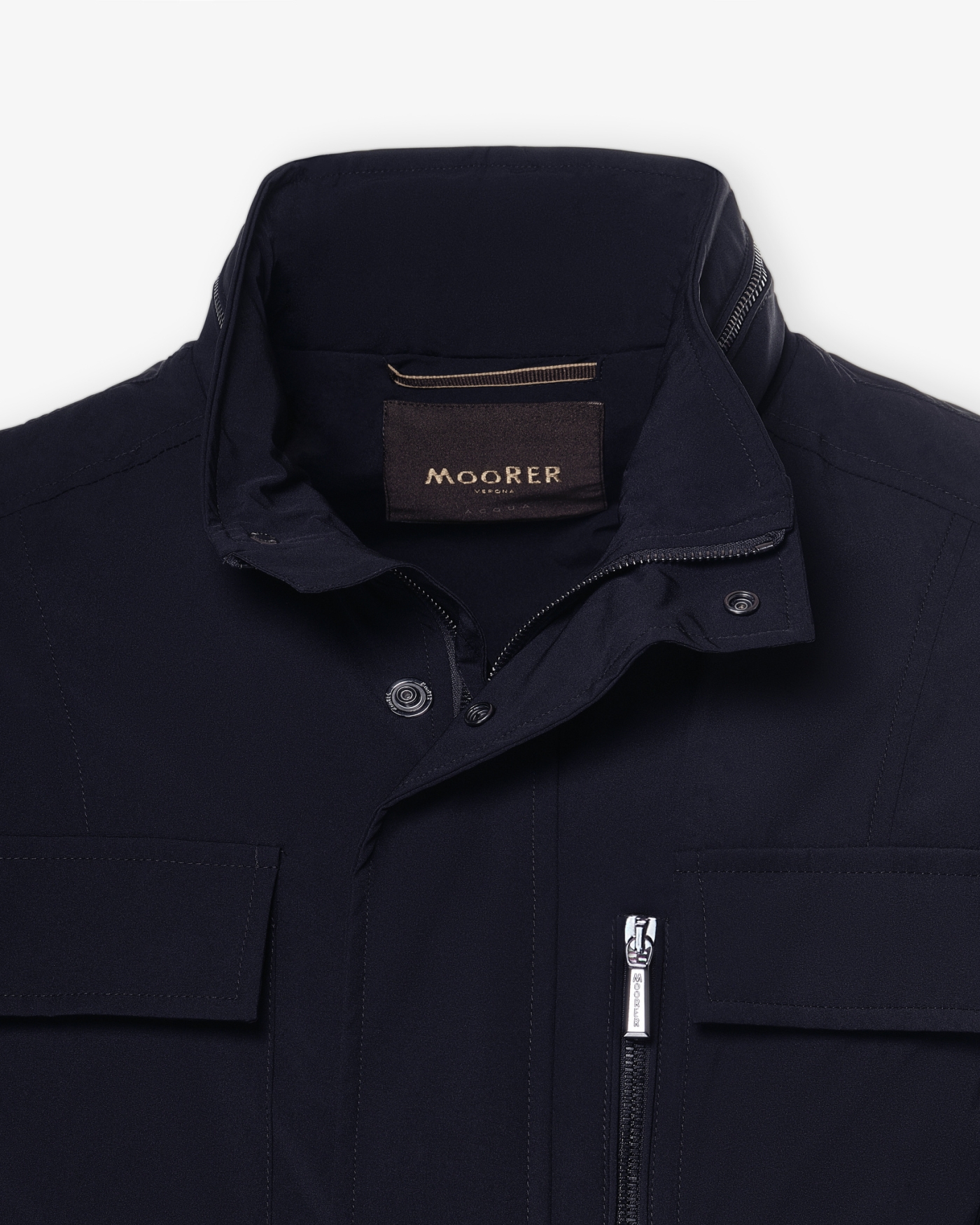 MooRER - Field stretch coat - Navy