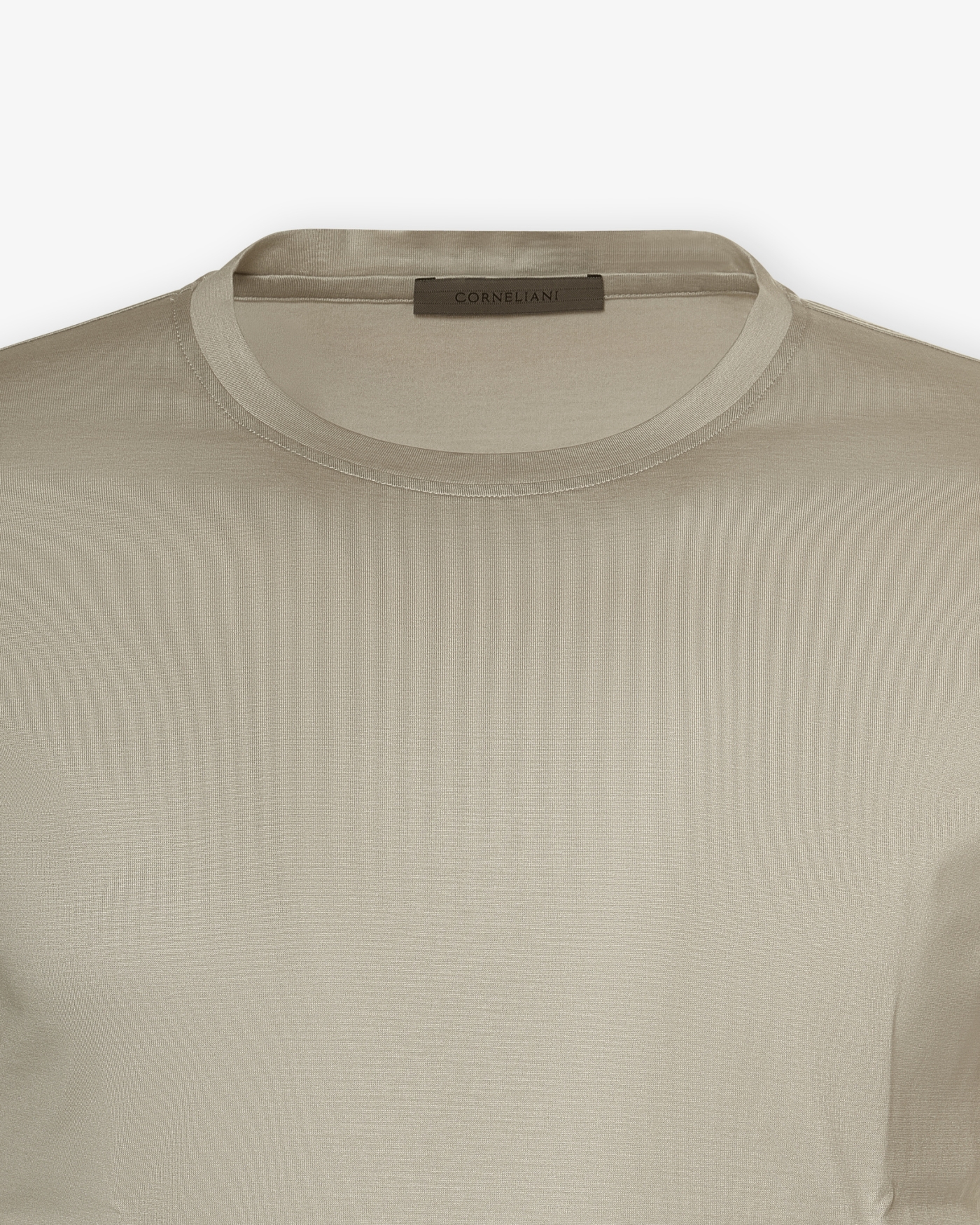 Corneliani - T-shirt fine cotton - Taupe