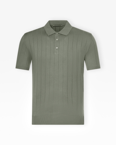 Corneliani - Polo cotton short sleeve - Olive