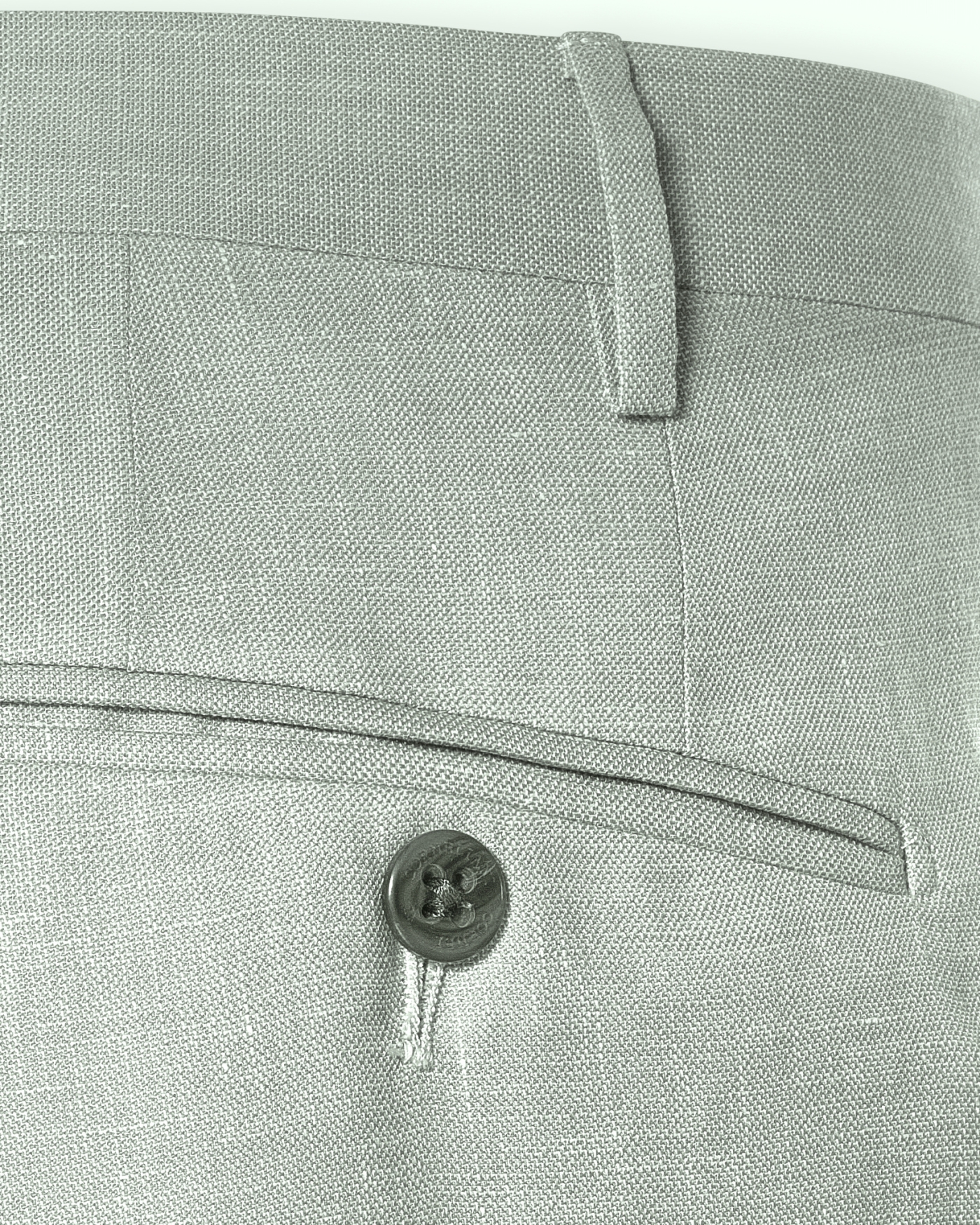 Corneliani - Trousers wool silk linen - Olive