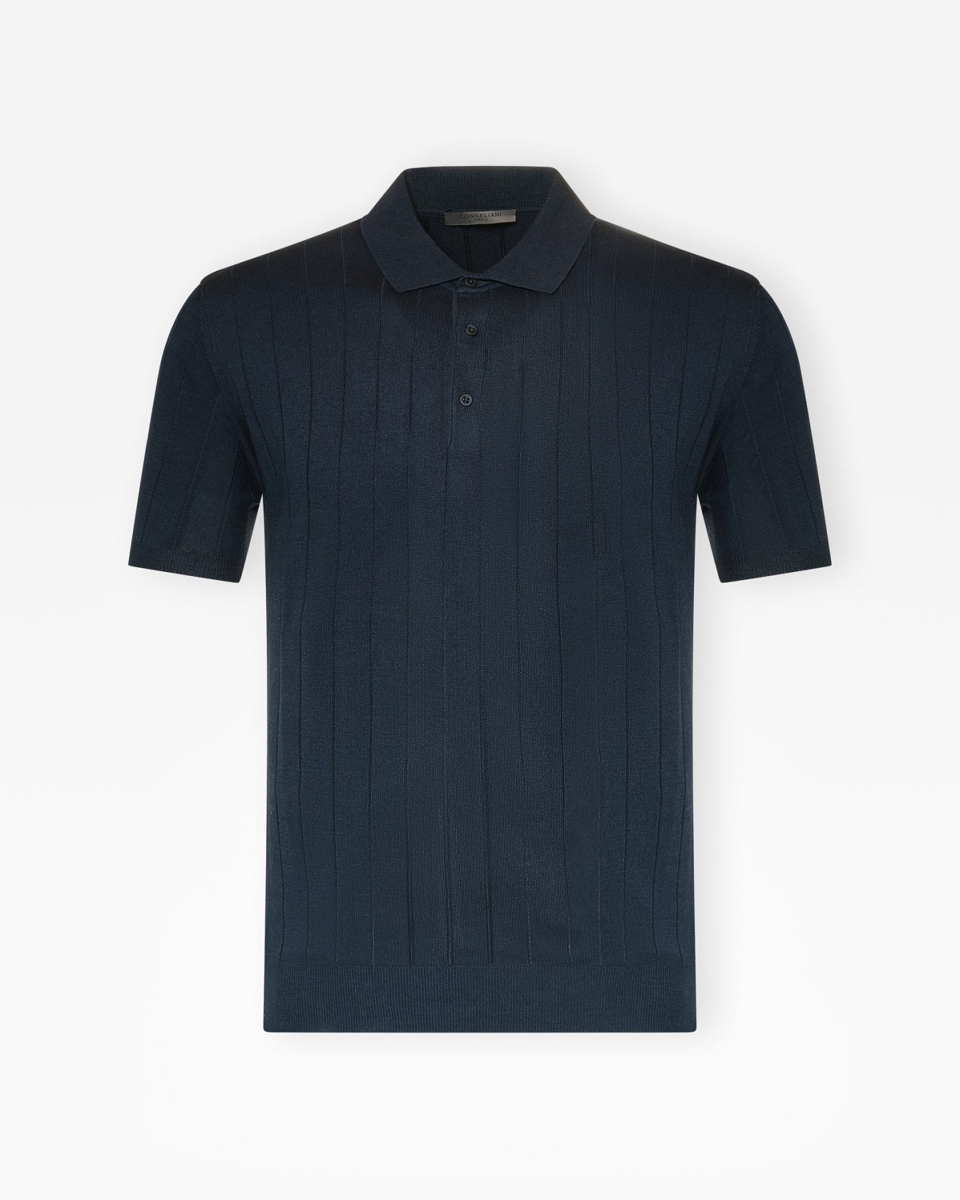 Corneliani - Polo cotton short sleeve - Navy