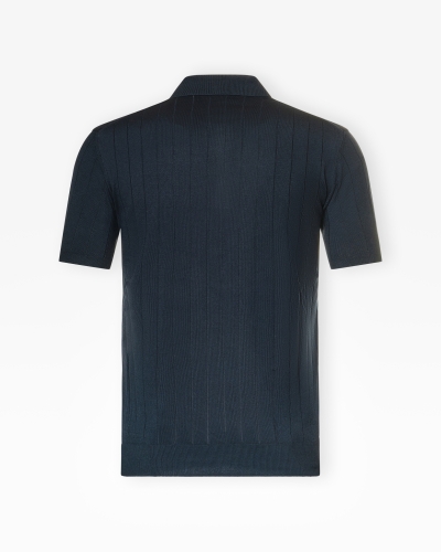Corneliani - Polo cotton short sleeve - Navy