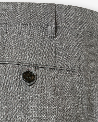 Berwich x Loro Piana - Trousers wool silk linen - Grey