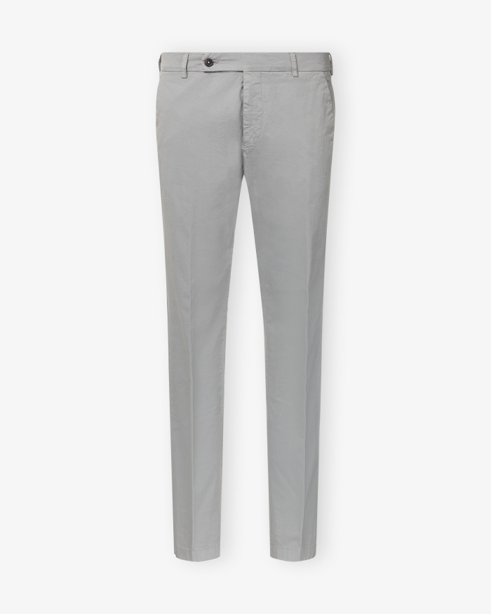 BERWICH Berwich - Trousers cotton stretch - Grey