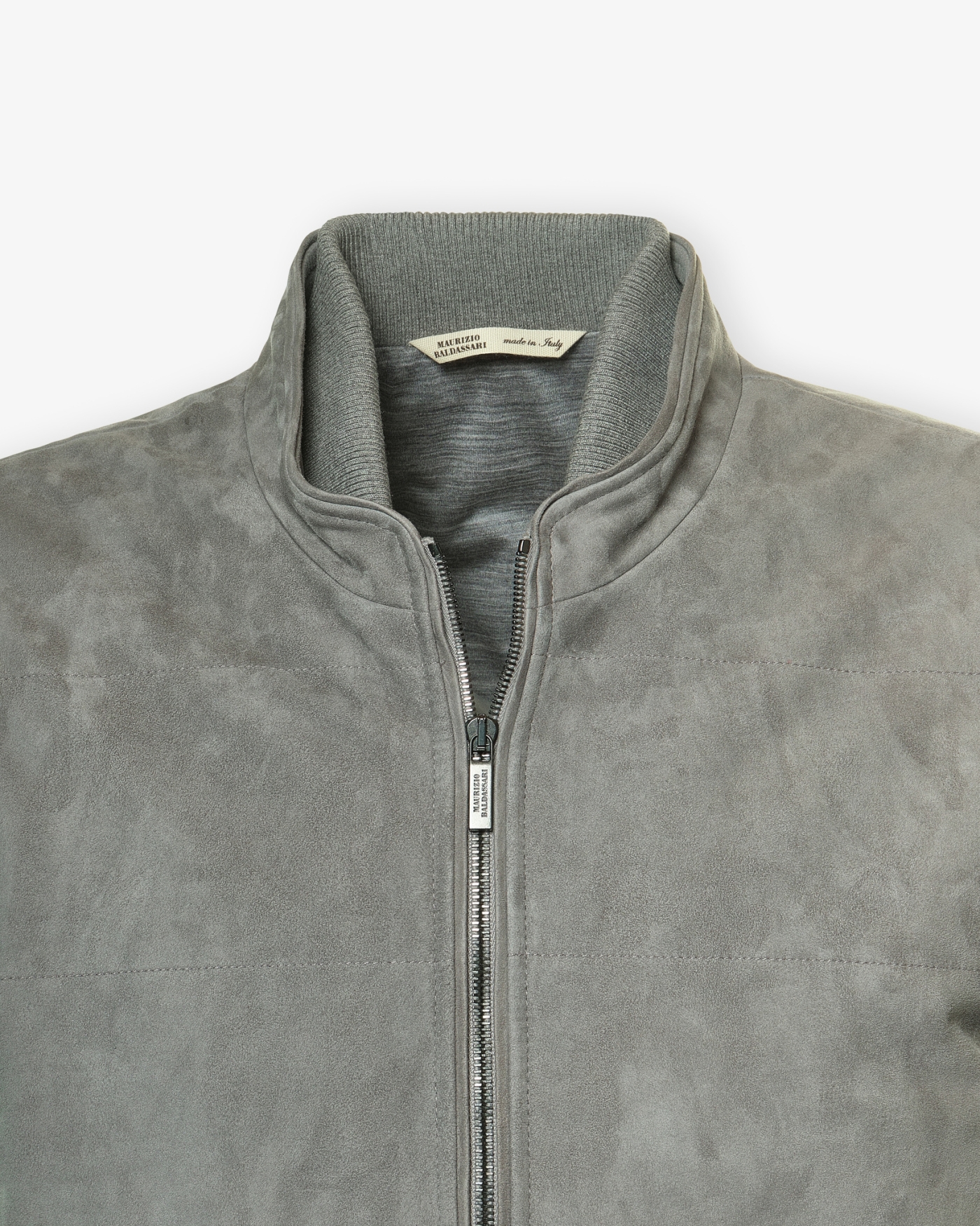 Maurizio Baldassari - Gilet pelle leather - Grey