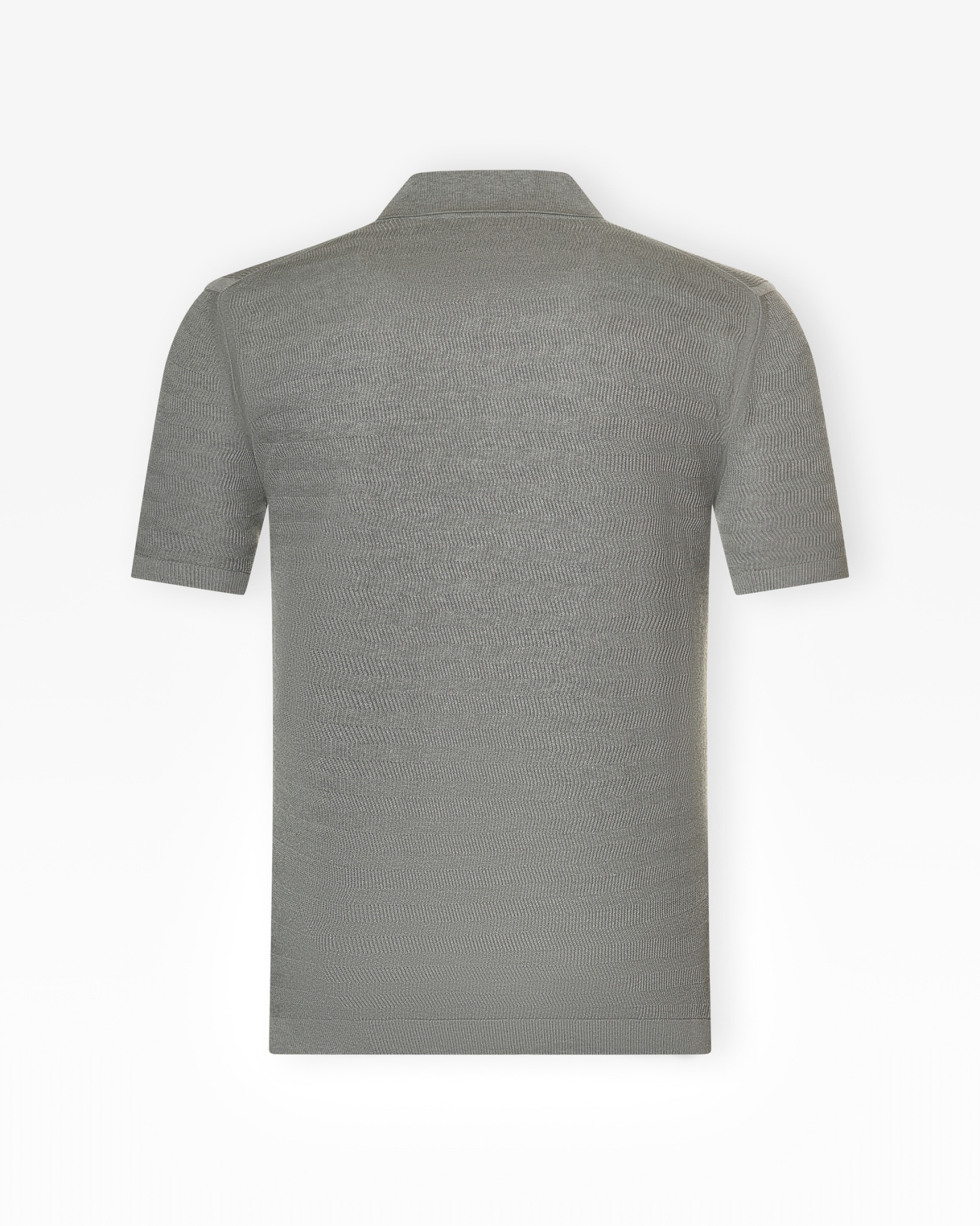 Maurizio Baldassari - Polo short sleeve silk cotton - Grey
