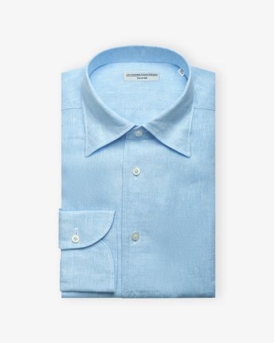 LHDA - Shirt linen - Light blue