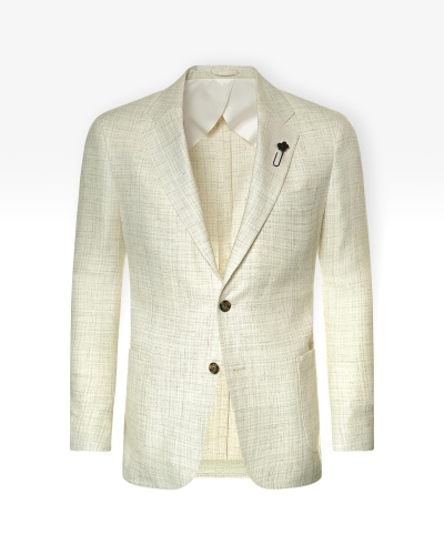 Lardini - Jacket linen wool - Sand