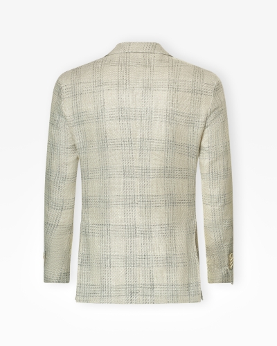Lardini - Jacket silk linen cotton - Sand
