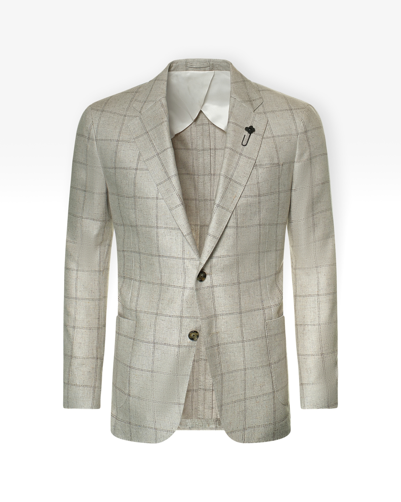 Lardini - Jacket silk - Taupe