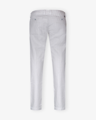 Jacob Cohën - Bobby - Cotton linen - Light grey