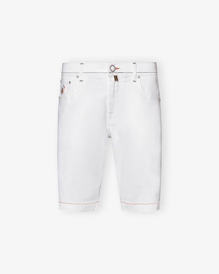 JACOB COHËN Jacob Cohën - Short - Golf capsule - White