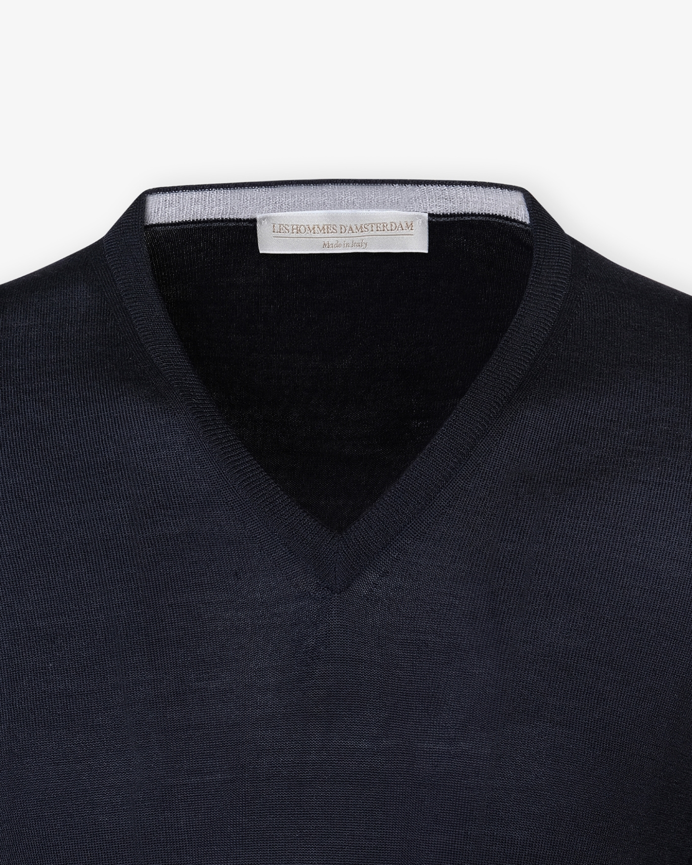 LHDA - V-neck finest wool - Navy