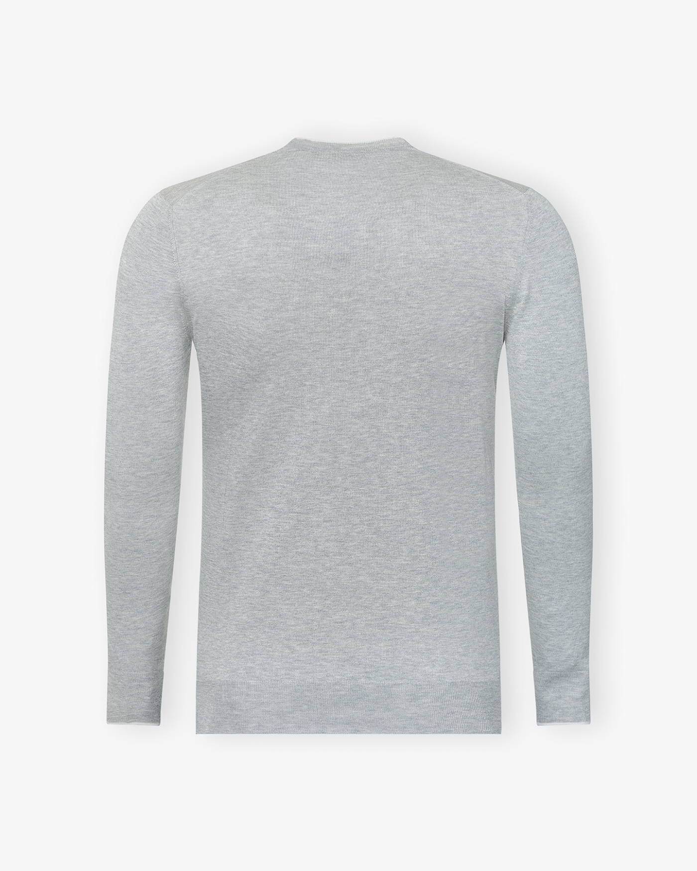 LHDA - Round neck silk cotton - Light grey