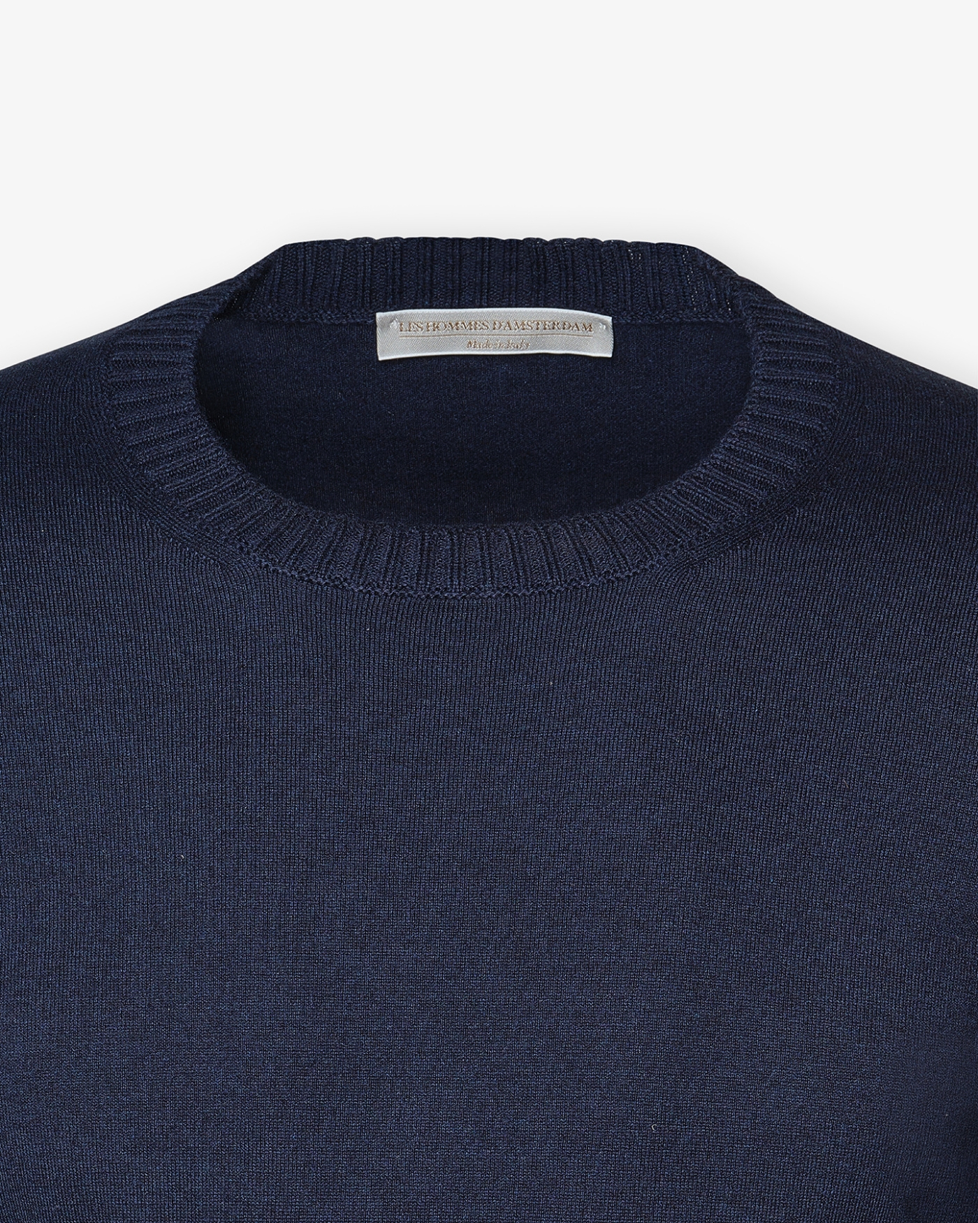 LHDA - Round neck cotton cashmere - Navy