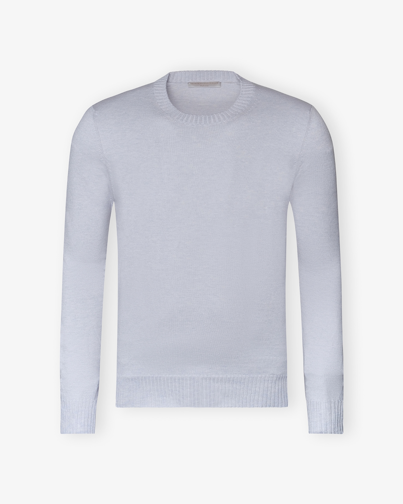 LHDA - Round neck cotton cashmere - Light blue