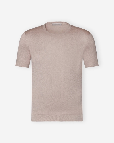 LHDA - T-shirt silk - Taupe
