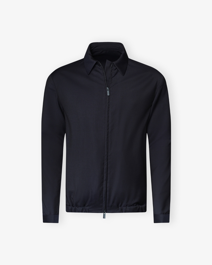 BERWICH Berwich x Loro Piana - Jacket fine wool - Navy