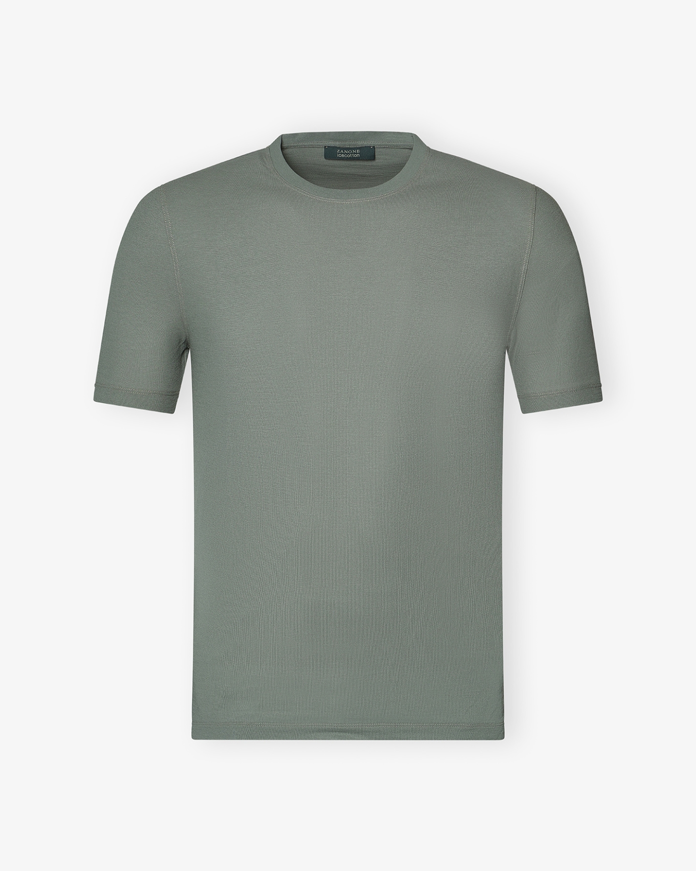Zanone - T-shirt ice cotton - Green